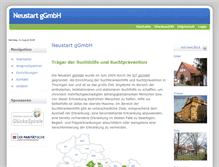 Tablet Screenshot of neustart-online.org